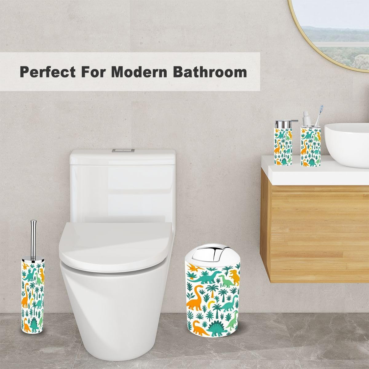 6-Piece Bathroom Accessory Set for Kids