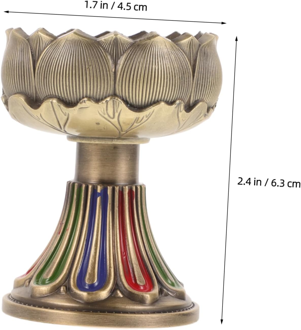 Elegant Buddhist Altar Candle Holder