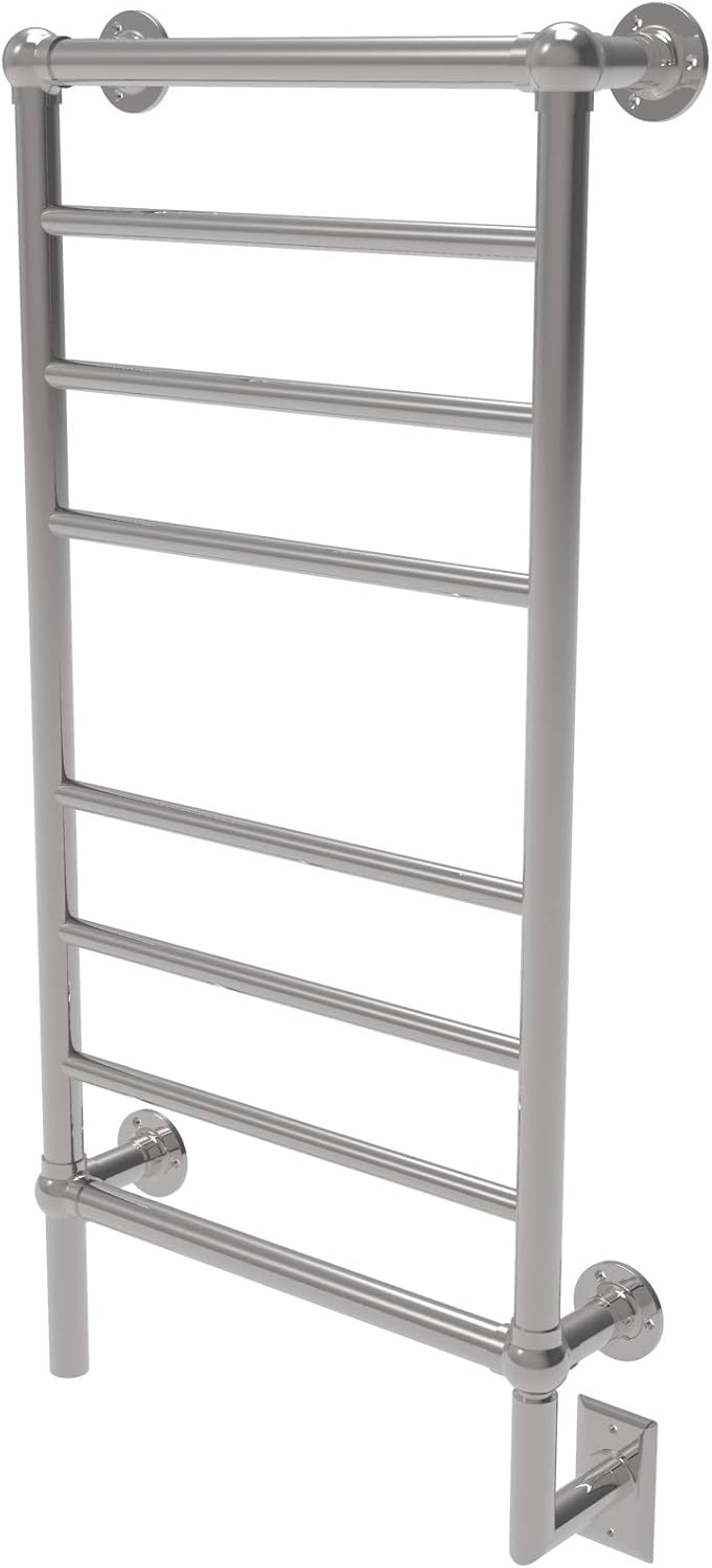 Amba 8-Bar Towel Warmer Polished Nickel Luxury Bath Accessories