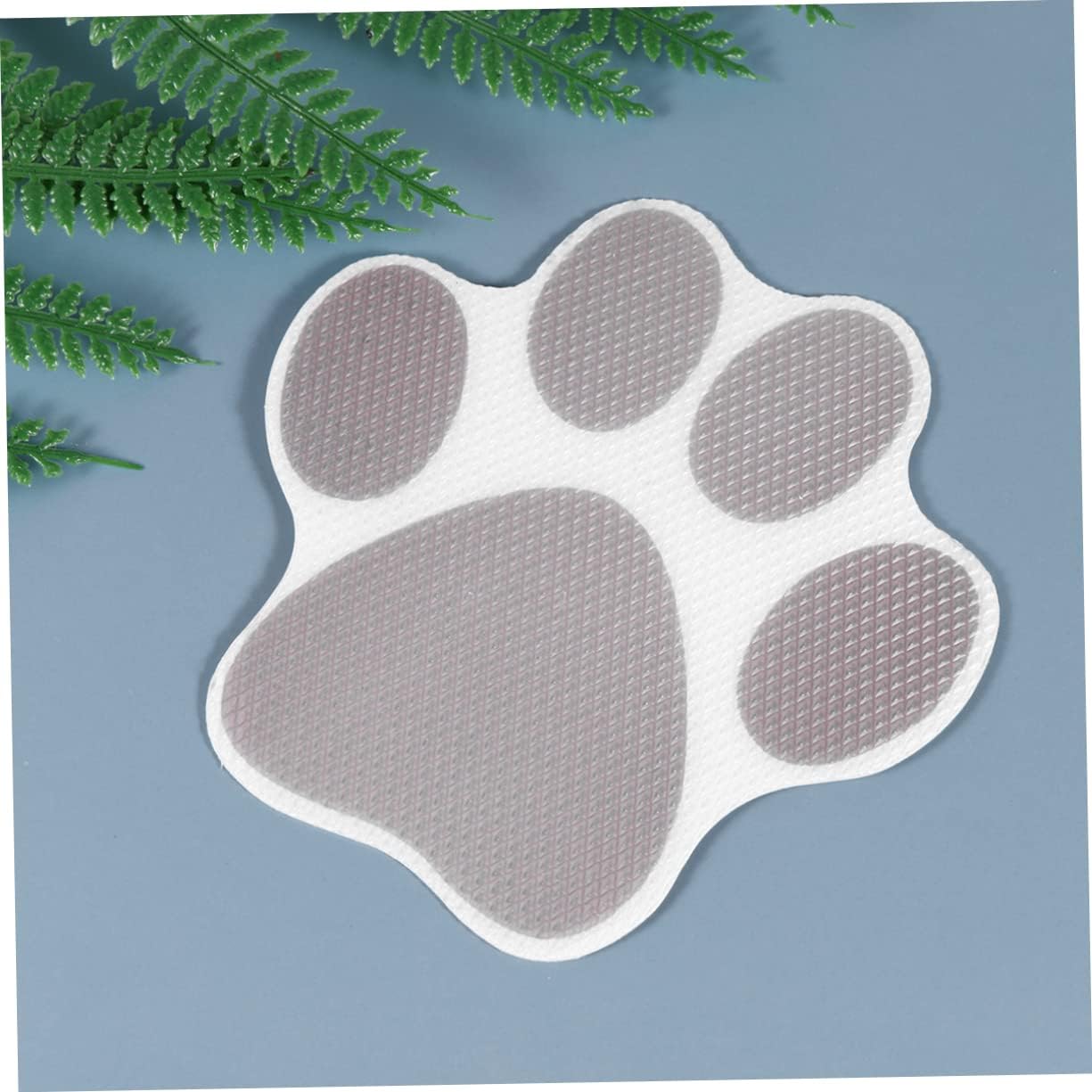 Unomor 20Pcs Dog Footprint Slip Stickers for Bathtub