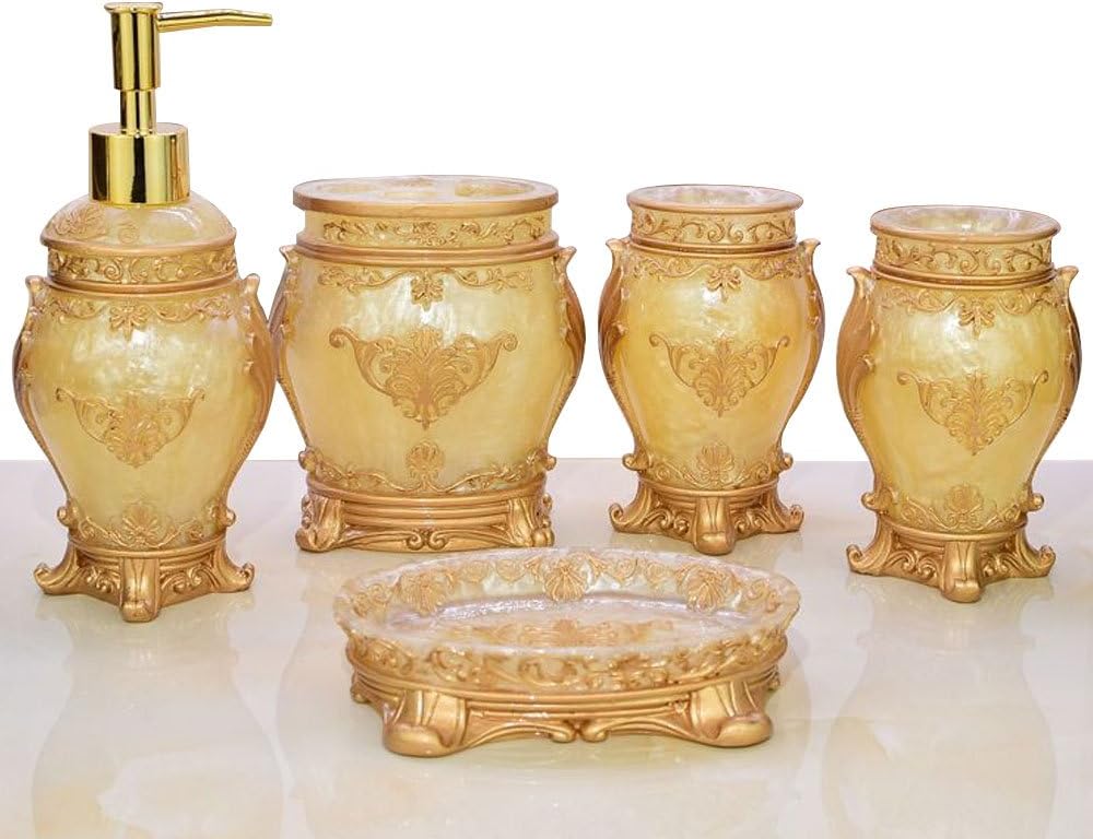 Bath Time Elegance 5-Piece Set