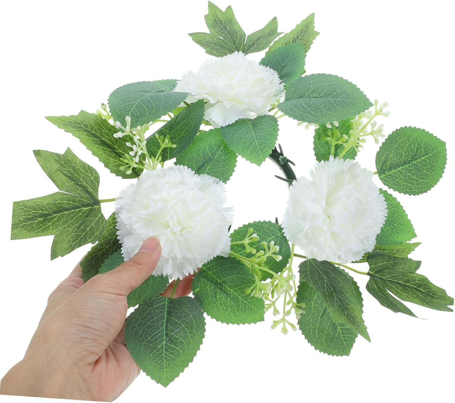Luxshiny Floral Centerpiece Wreath
