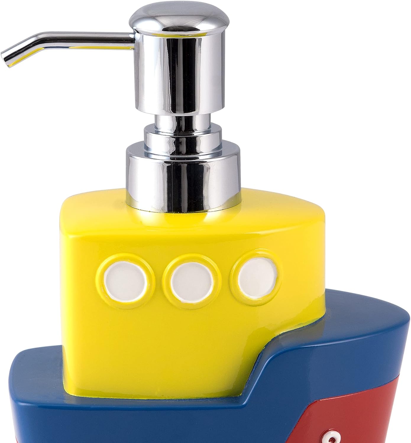 Allure Submarine 4-Piece Bath Set - Nautical Storage and Organization Kit