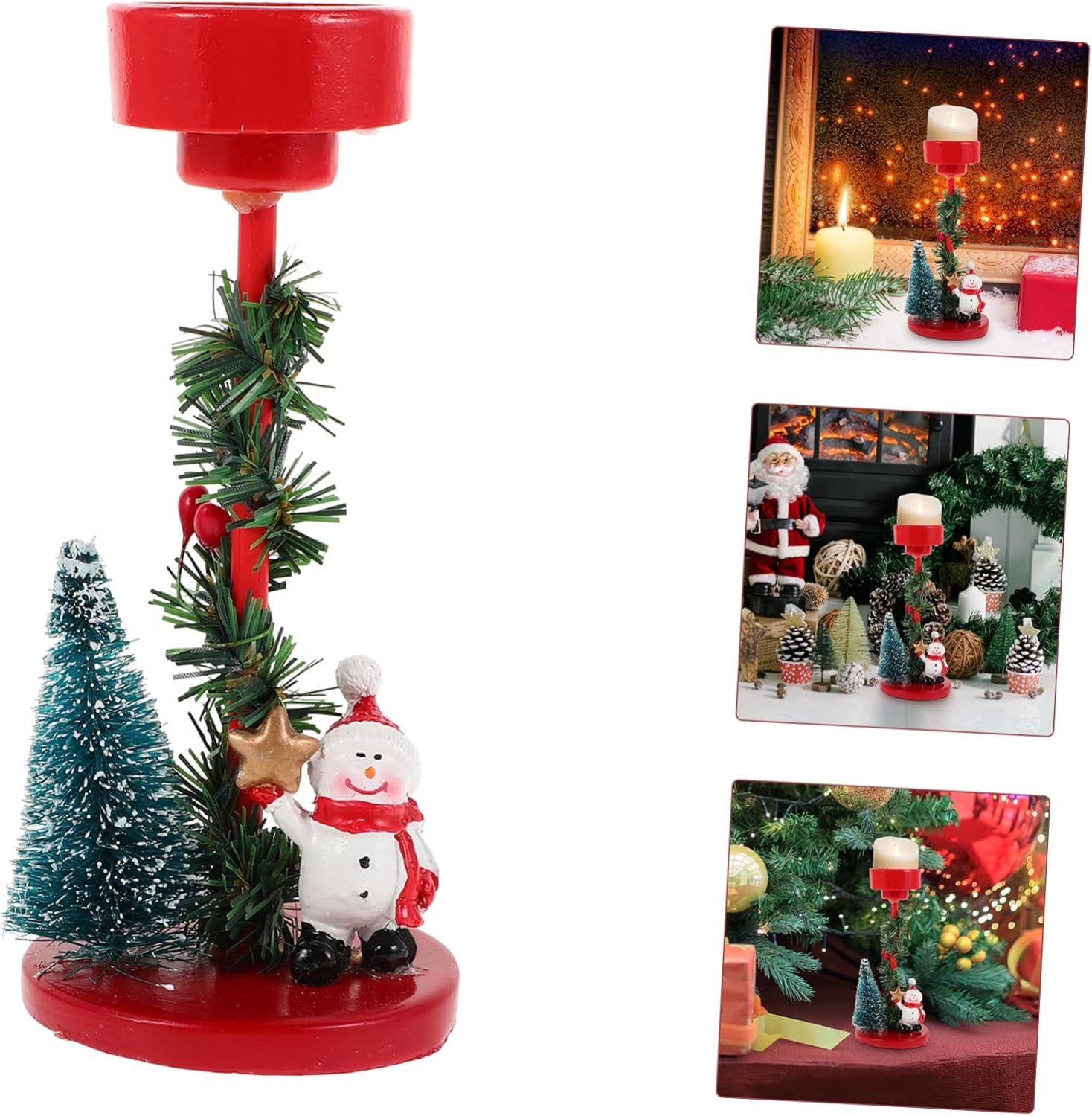 Holiday Spirit Infuser Snowman Candle Holder Ornament