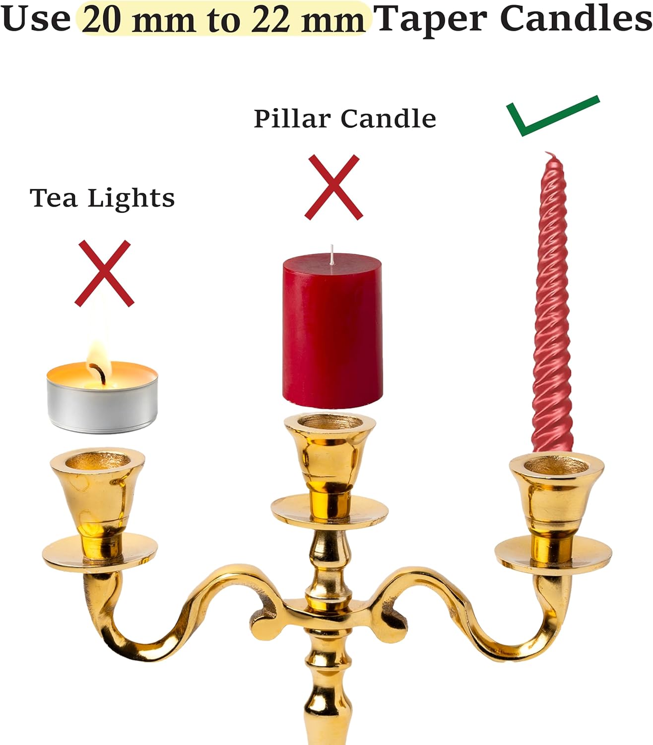 Love Baby Candelabras