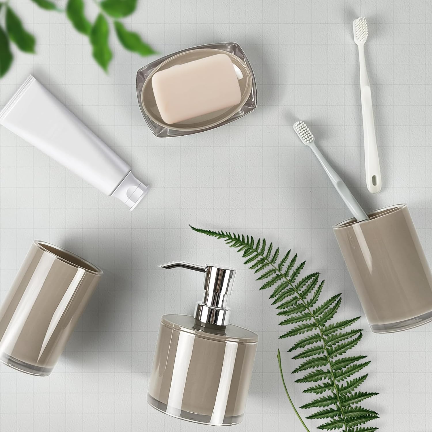Transform Your Bathroom with 4-Piece Set