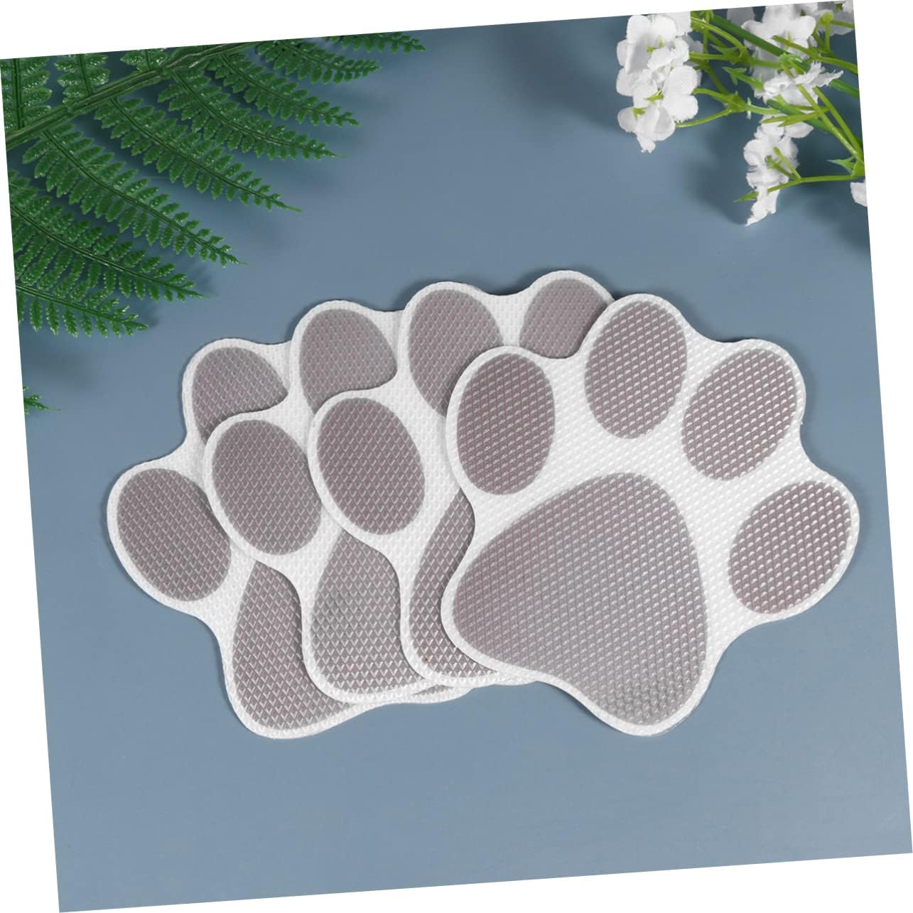 Safe Bath Slip Resistant Dog Footprint Sticker Set for Kids
