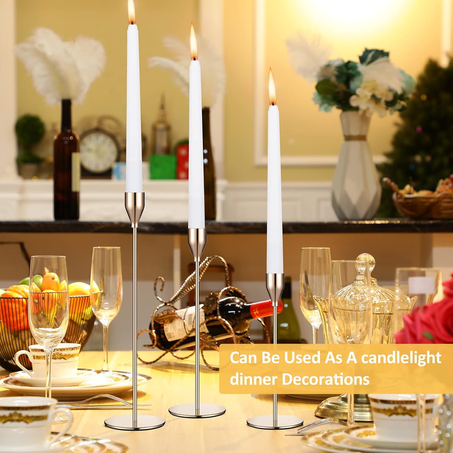 Luxury Candle Holder Set for Home Wedding