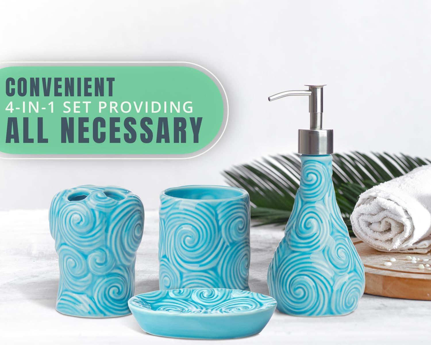 Comfify 4-Piece Set Daily Grooming Made Comfy