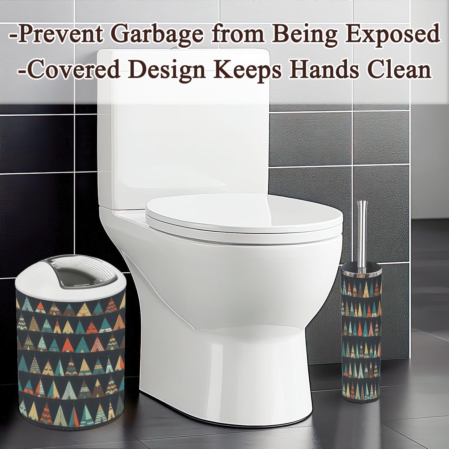 Long-Lasting Strength 6-Piece Native American Bathroom Set