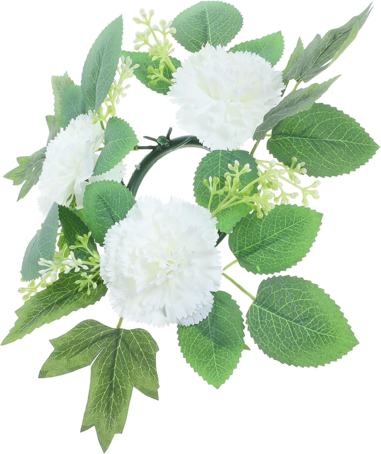 Luxshiny Floral Centerpiece Wreath