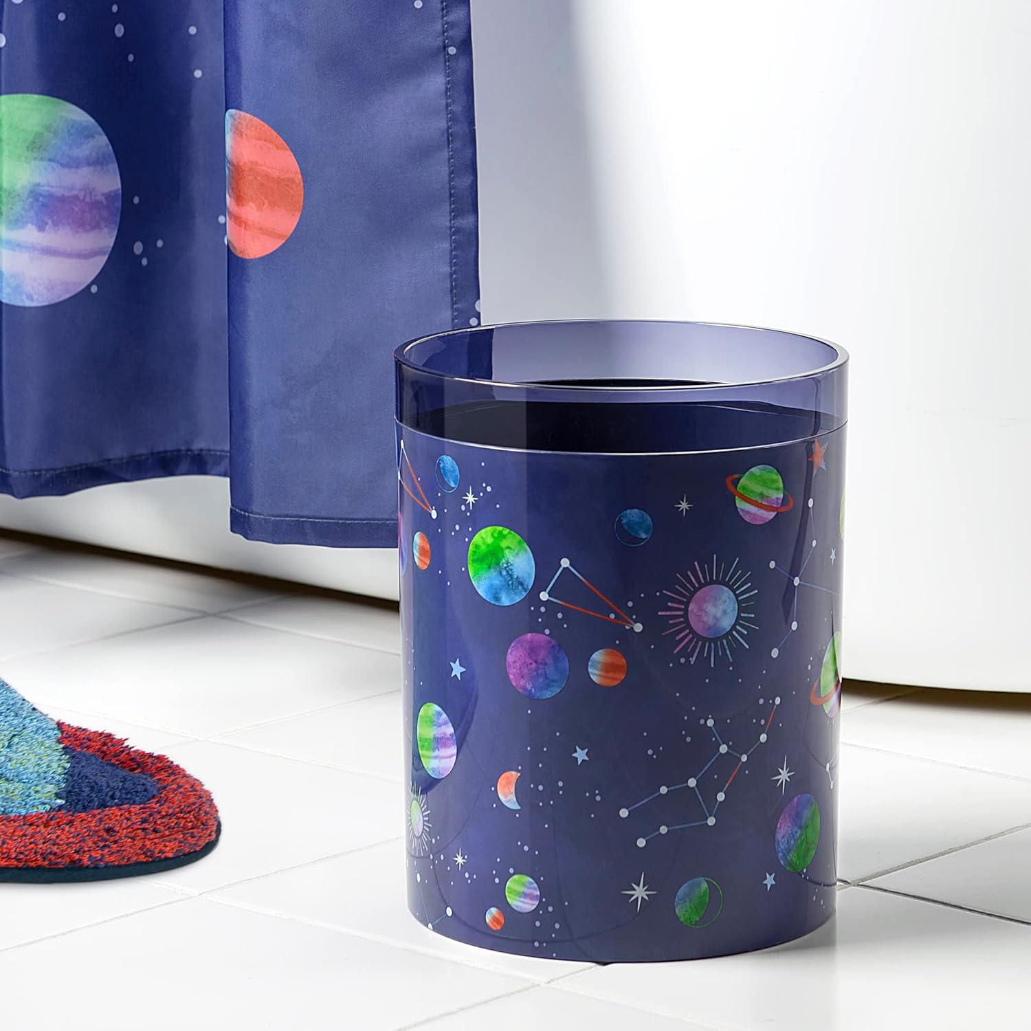 Starry Night 4-Piece Bathroom Accessory Set