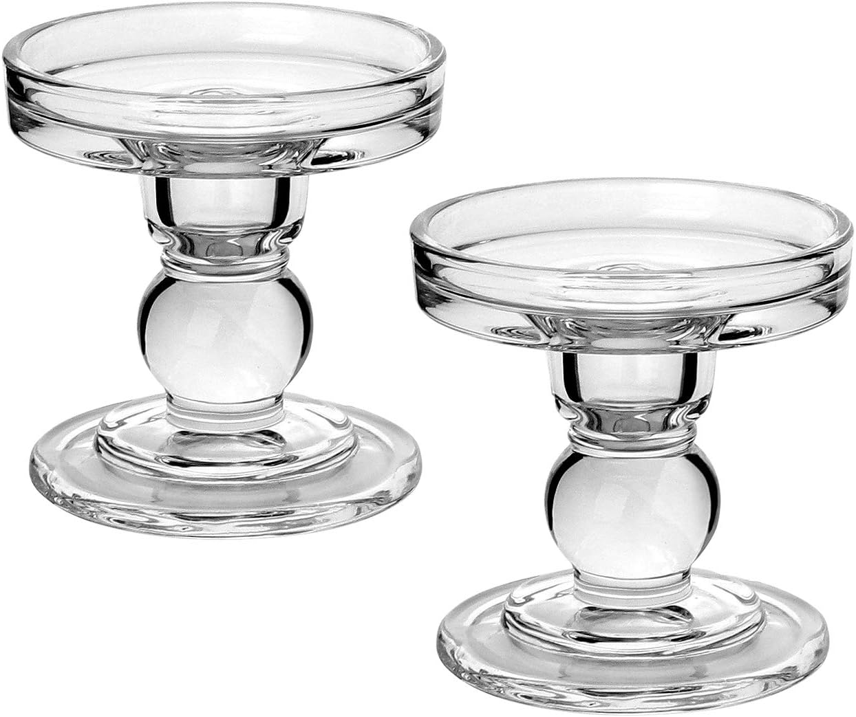 Perfectly Balanced Crystal Candle Holders