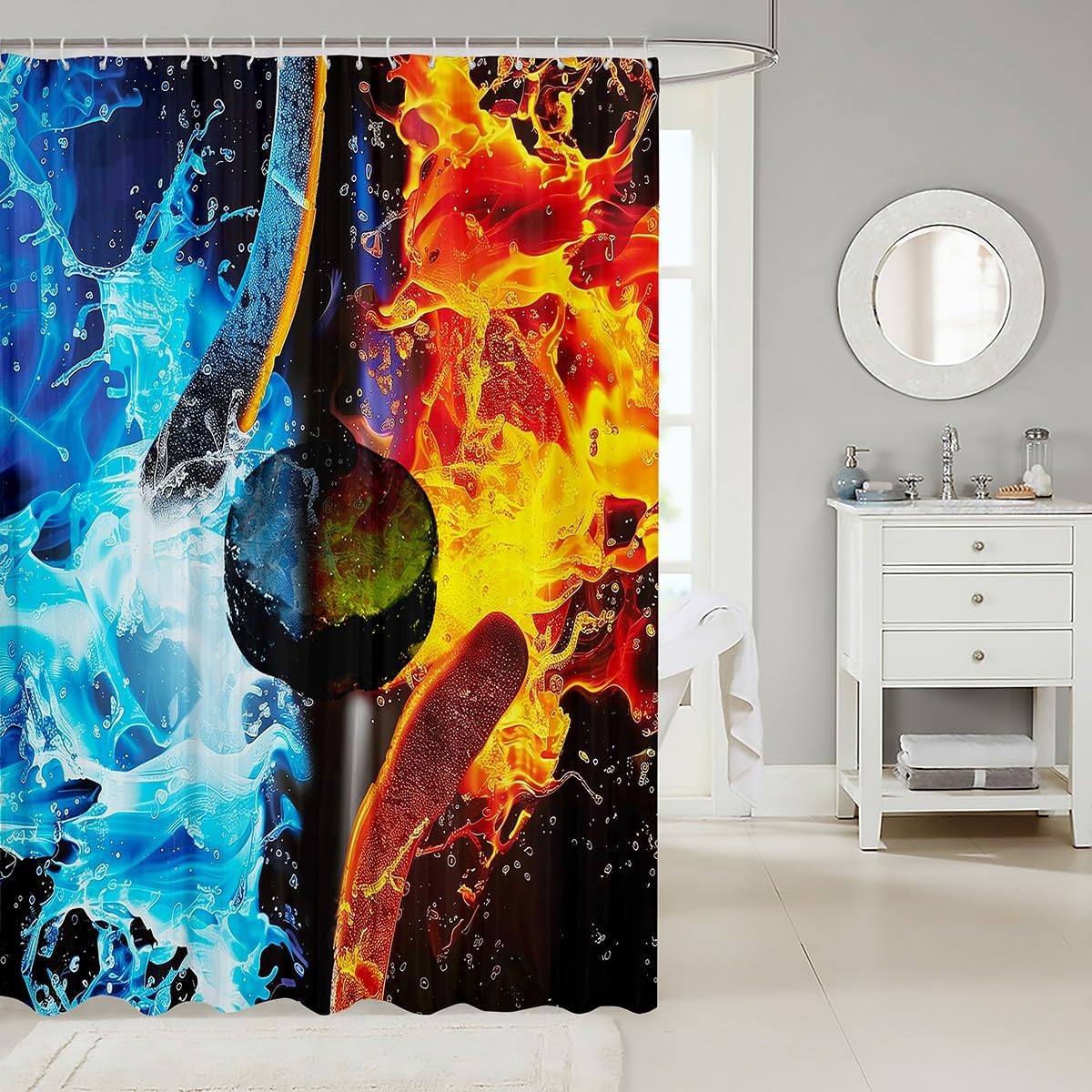 Feelyou Kids Ice Hockey Shower Curtain 72x72 inches Buy Online