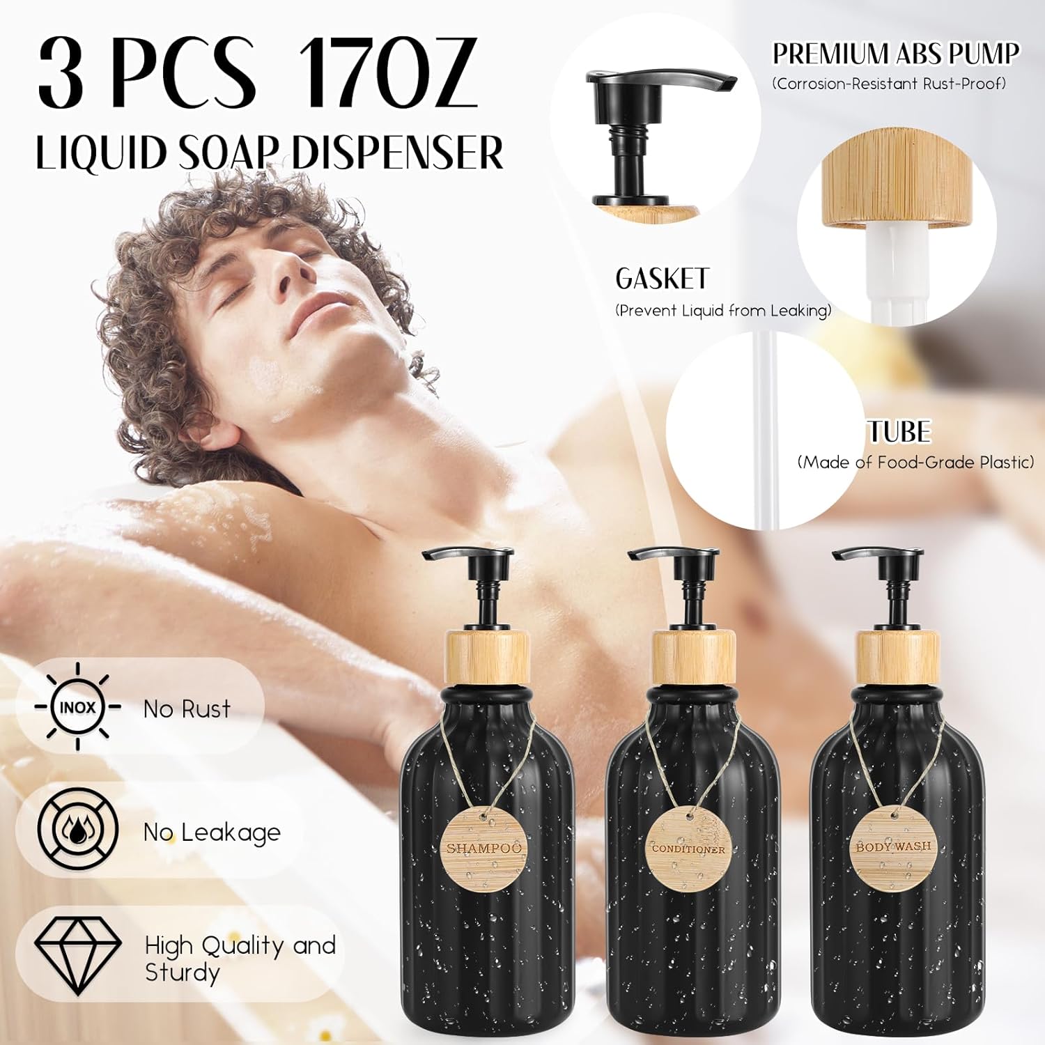 34-Piece Bathroom Accessory Set