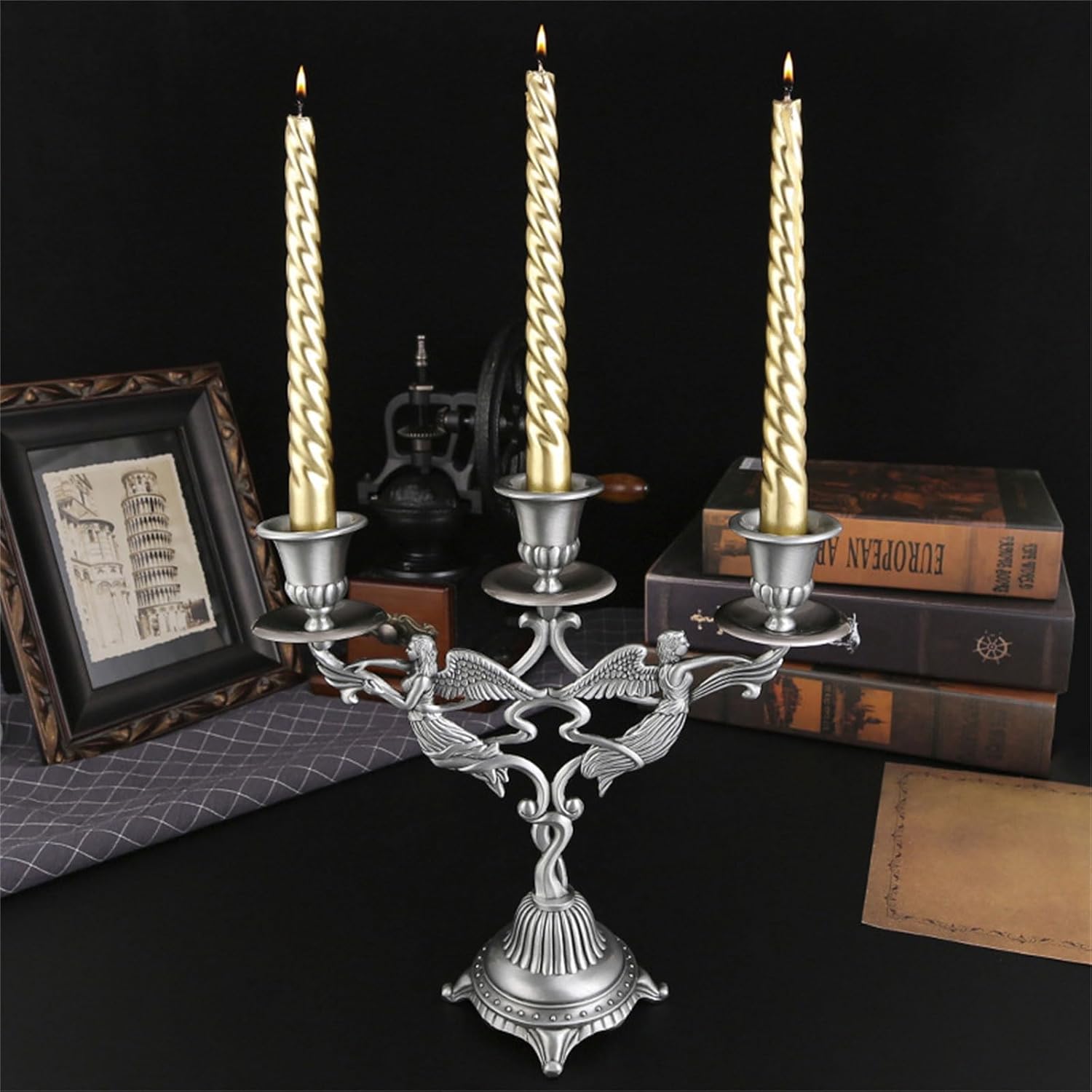 Three-Headed Candle Holder Nativity Decor
