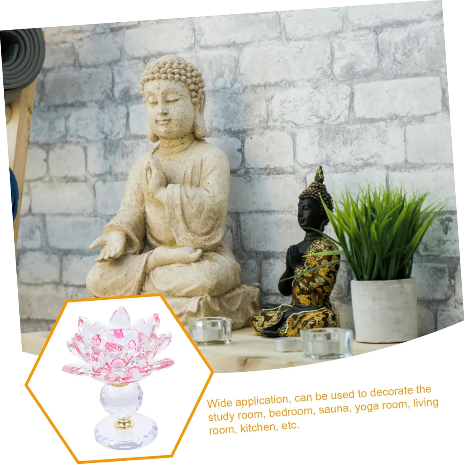 Luxury Crystal Candle Holder
