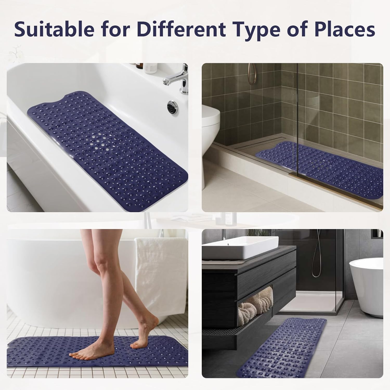 XLHOMO 26-Piece Blue Bathroom Set with Everything You Need