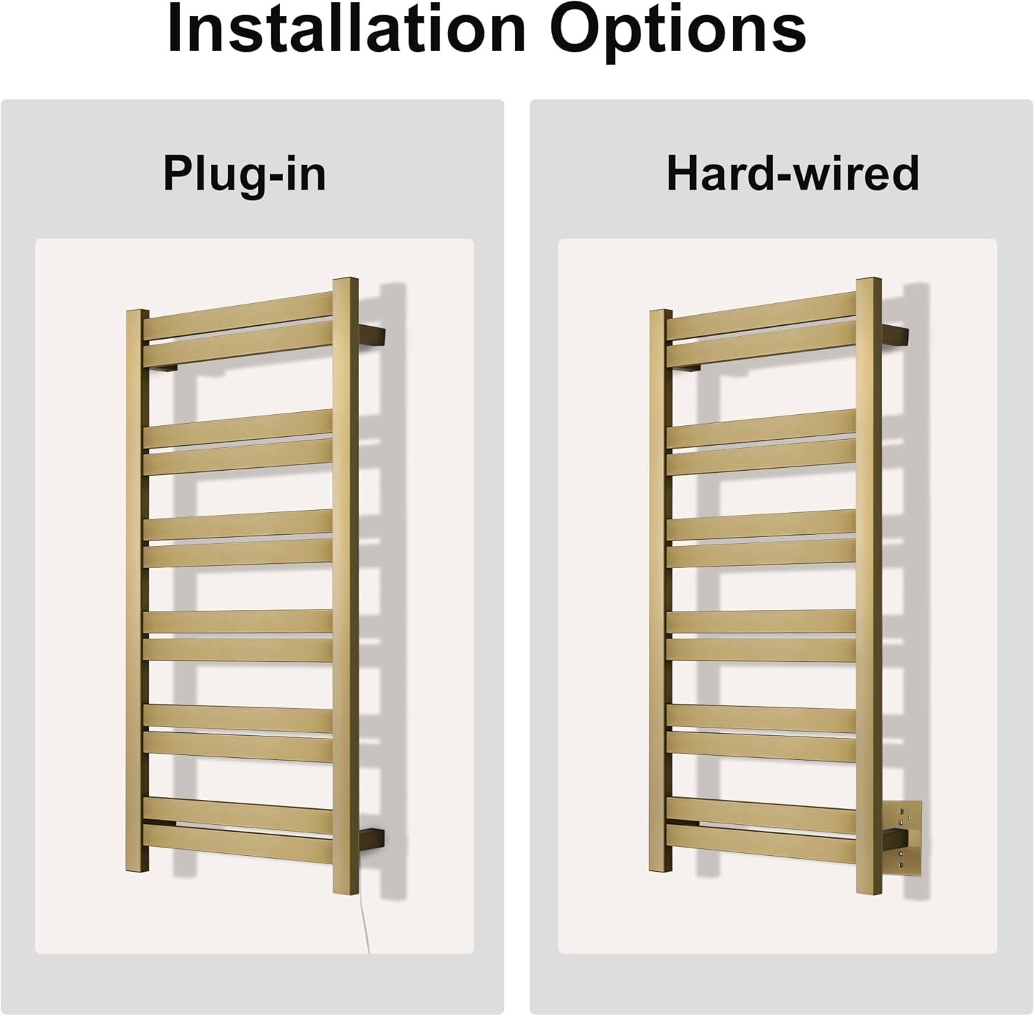 Sharndy Electric Towel Warmer Wall Mounted