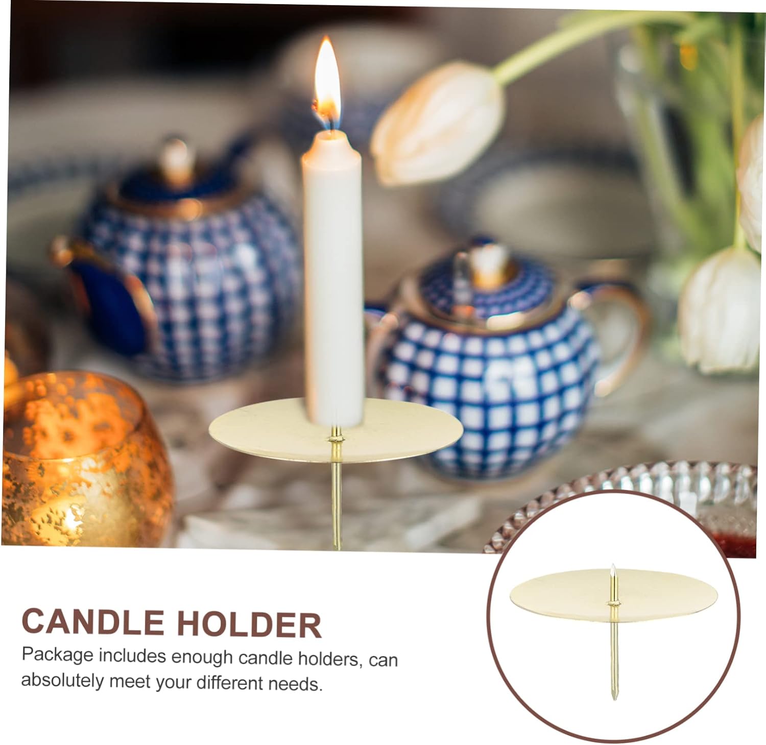 Wreath Candle Holders for Parties