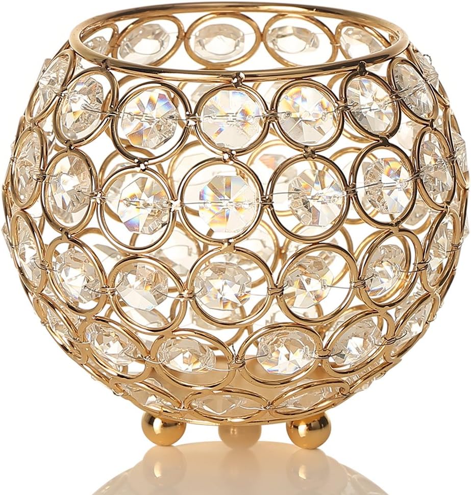 Vinicant Gold Candle Holders for Weddings