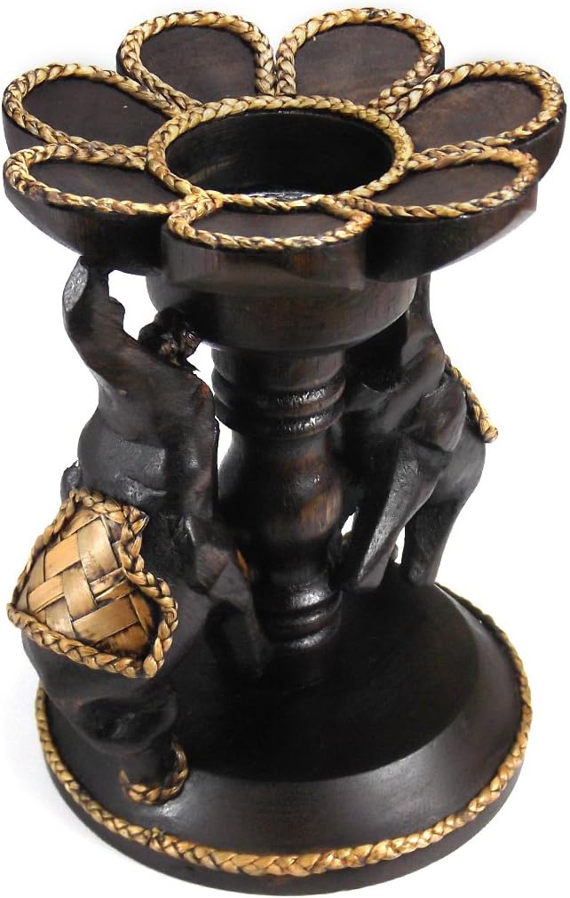 AeraVida Decorative Elephant Candle Holder