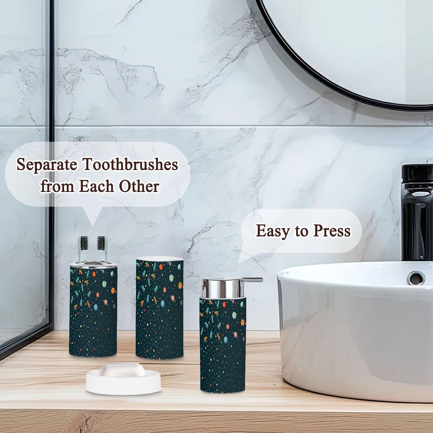 Bathroom Accessories Set Fun Durable and Functional