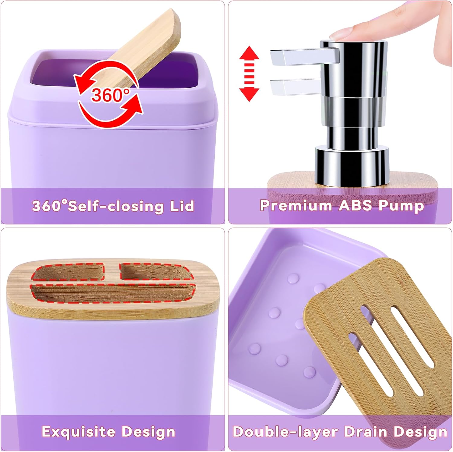 Versatile Bathroom Accessory Set with 12 Pieces Perfect for Any Occasion