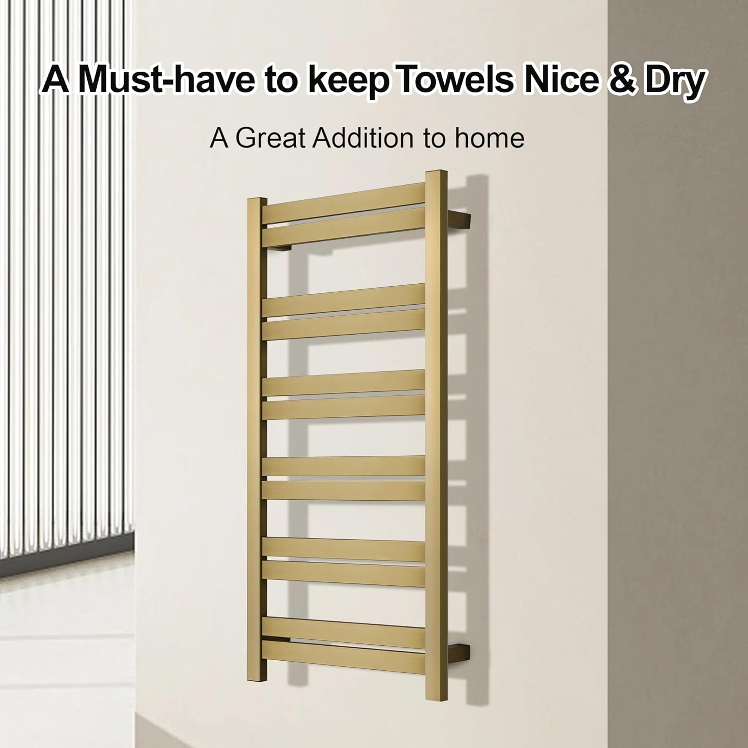 Sharndy Electric Towel Warmer Wall Mounted