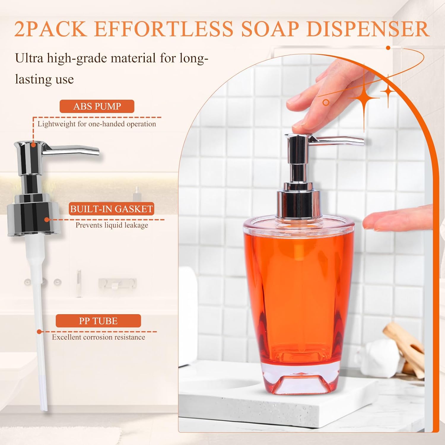 Complete bathroom accessory set for premium modern design