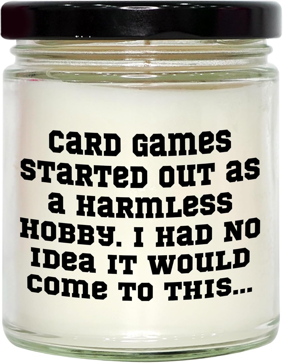 Card Games Themed Vanilla Soy Candle 9oz