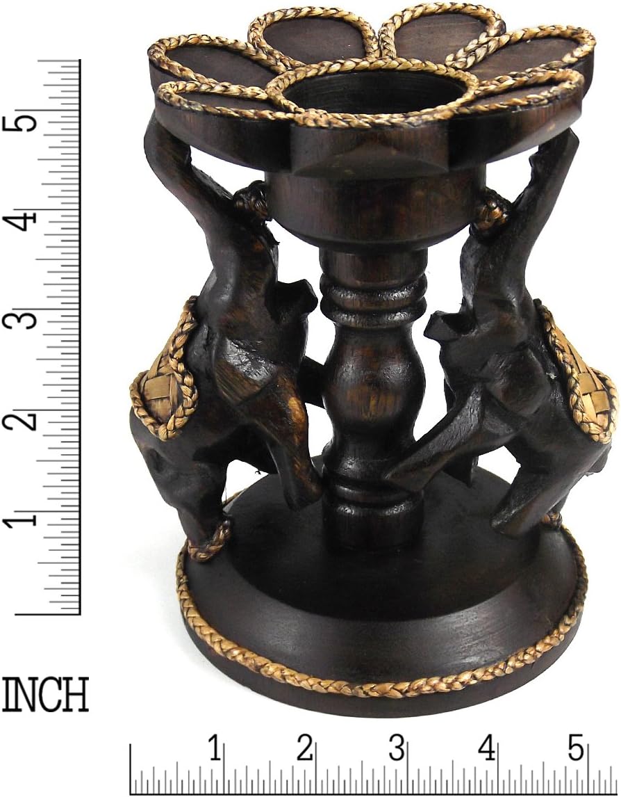 AeraVida Decorative Elephant Candle Holder