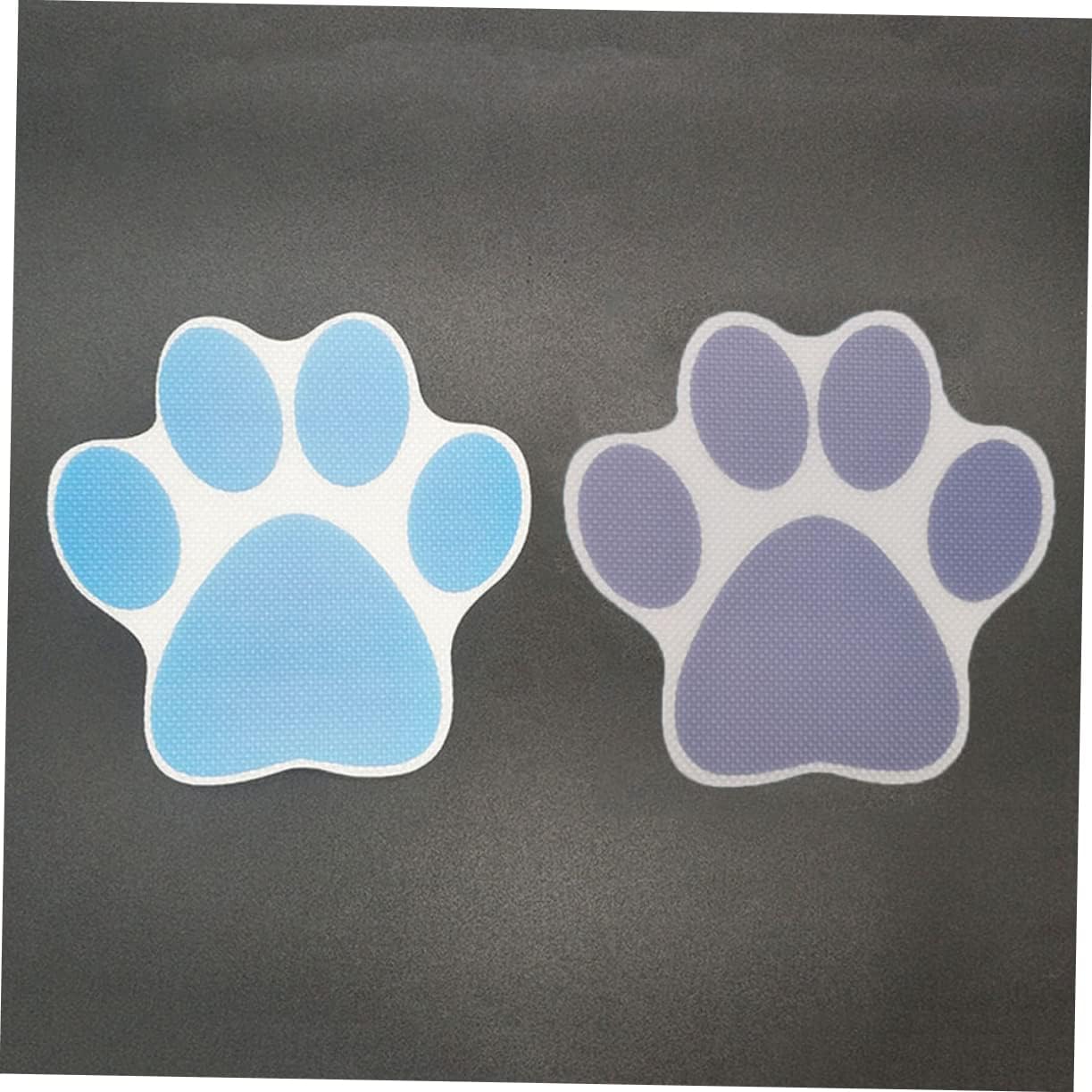 ABOOFAN 20PCS Cartoon Dog Footprint Stickers for Bathtub