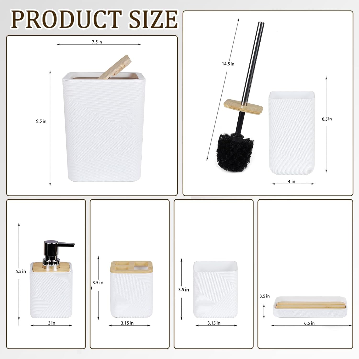 Bathroom Accessories Set for the Luxurious Home