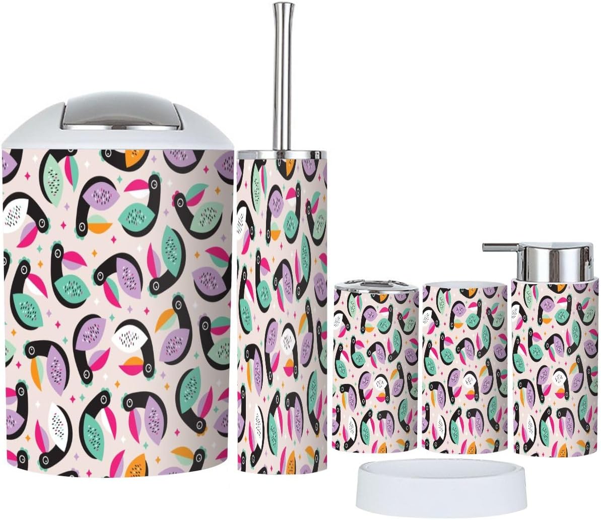 Bathroom Accessories Set 6 Pcs