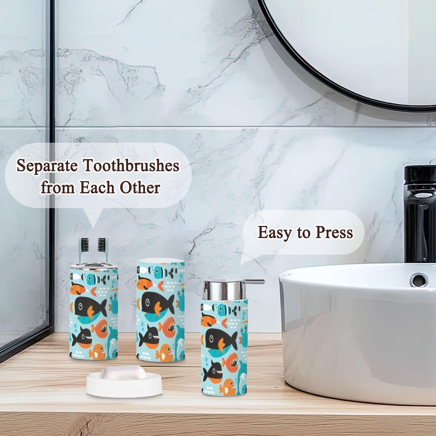 6-Piece Bathroom Set