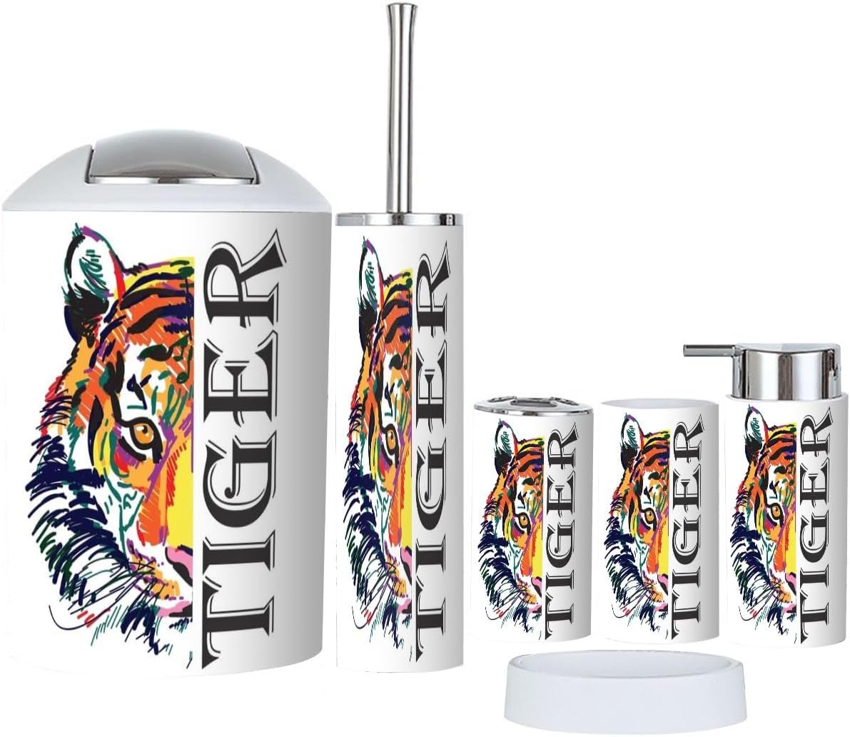 Versatile Bathroom Accessories Set for Durable and Aesthetic Storage