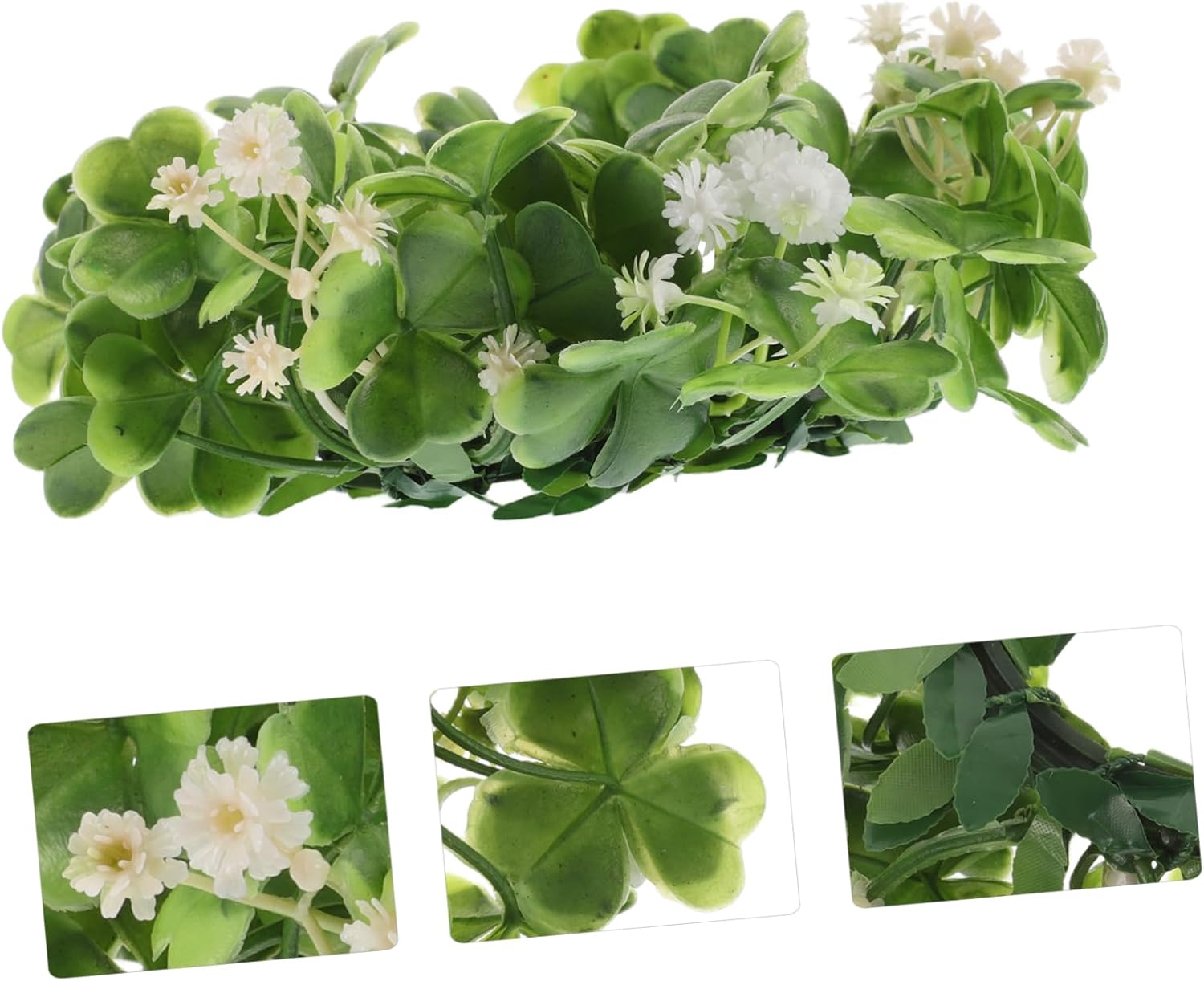 St Patricks Day Candleholder Wreath
