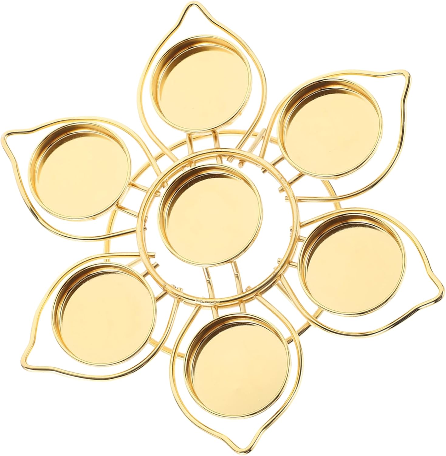 Modern Lotus Candle Holder for Home Religious Use