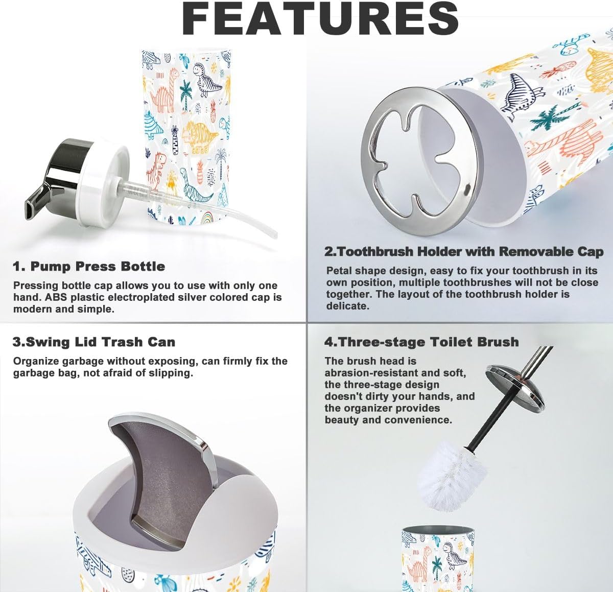Stock Up on Dinosaur-Themed Bathroom Accessories for Kids