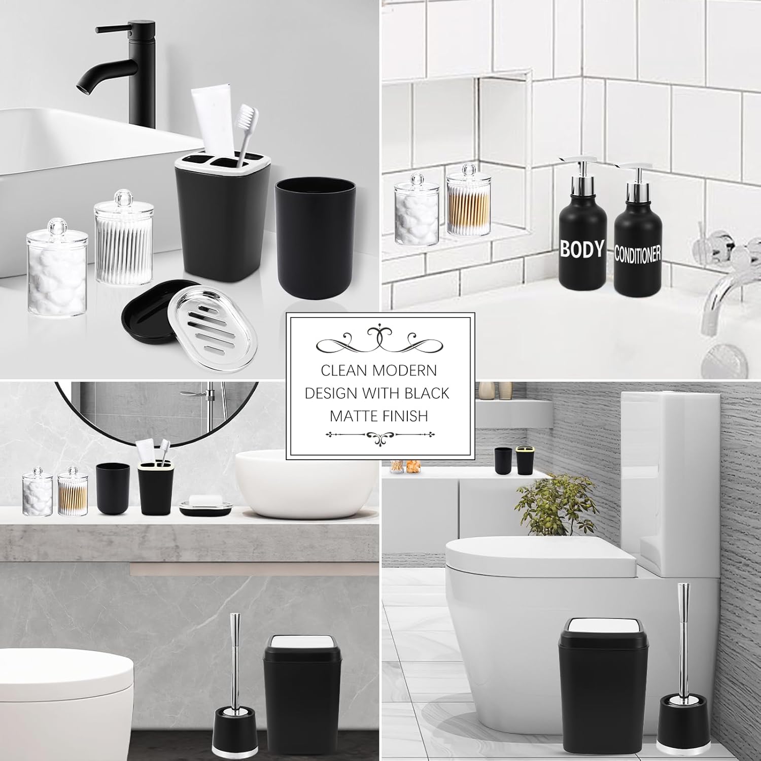 High-Quality 10-Piece Bath Set