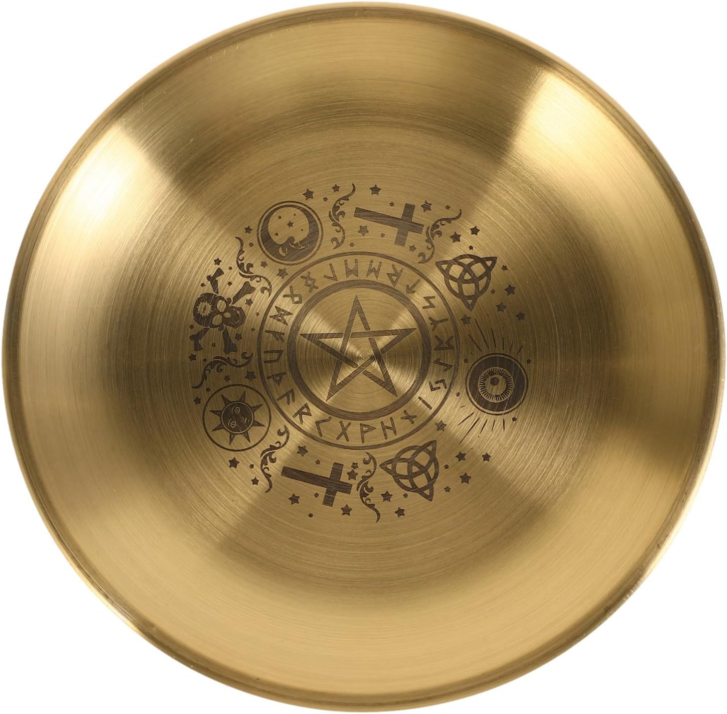 Mystical Five-Pointed Star Candlestick Holder