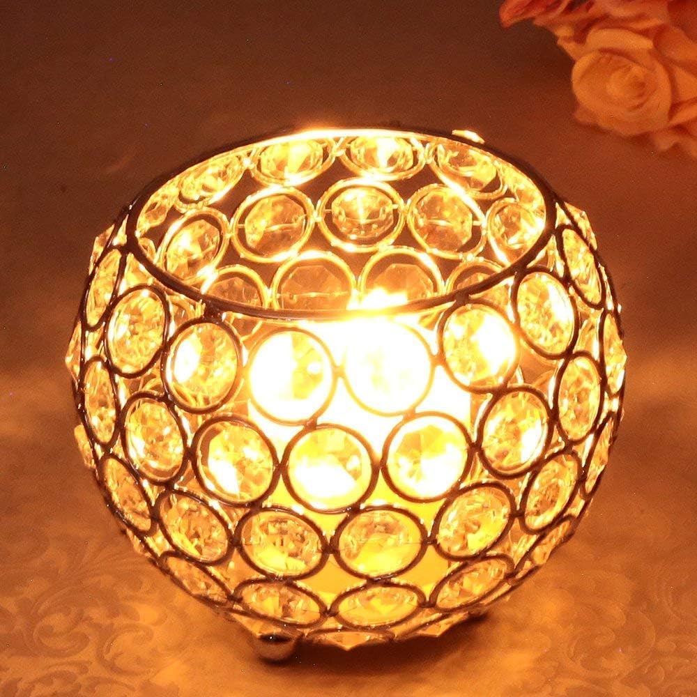 Vinicant Gold Candle Holders for Weddings
