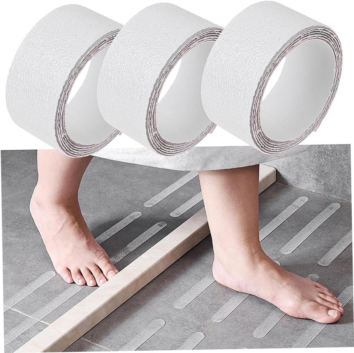 MAGICLULU 3-Pack Non-Slip Bathroom Stickers