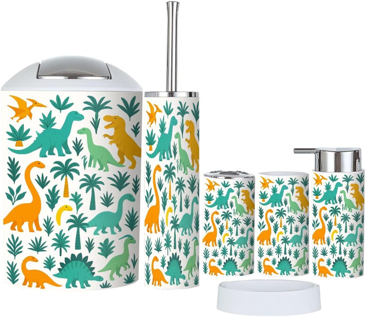 6-Piece Bathroom Accessory Set for Kids