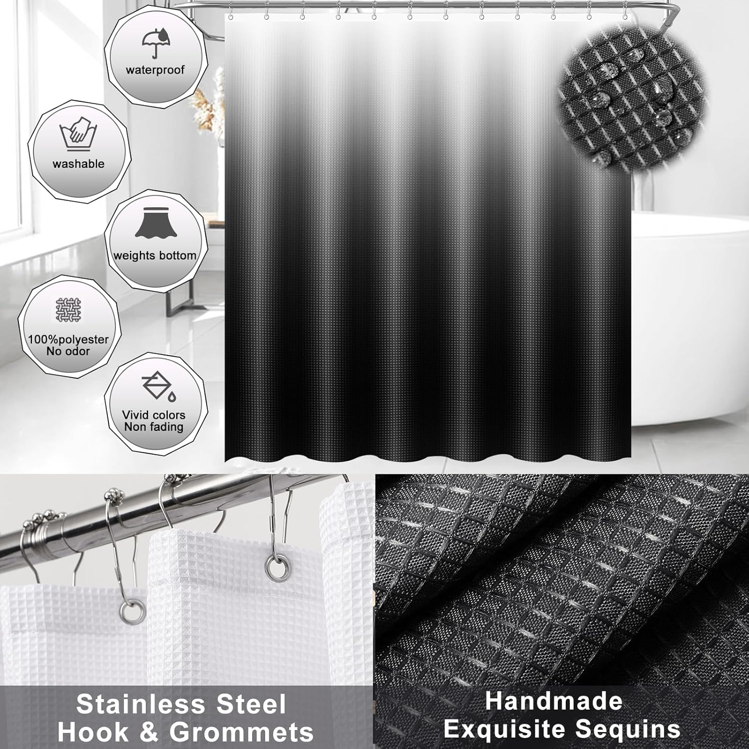 34-Piece Bathroom Accessory Set