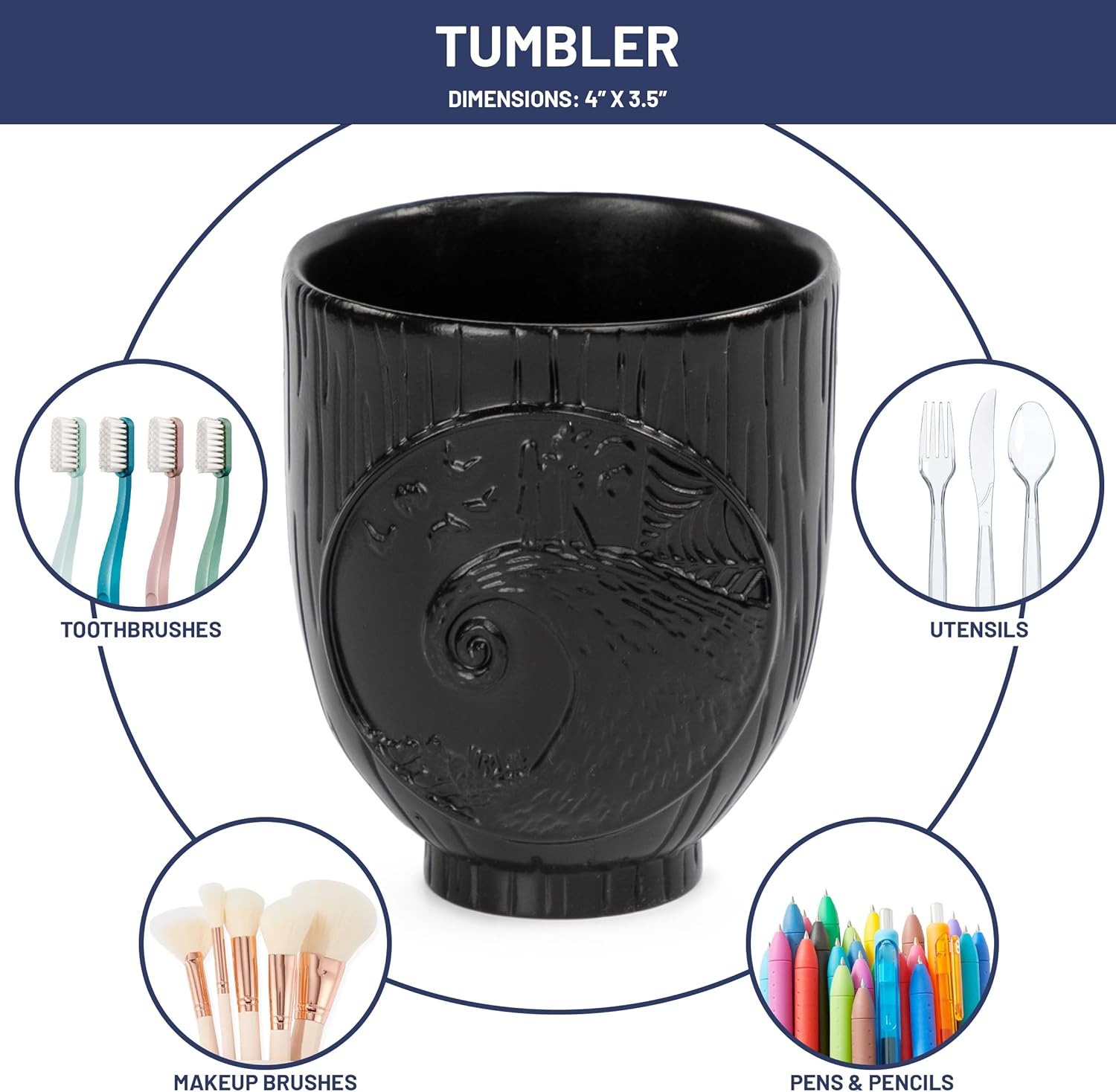 Jay Franco Disney Nightmare Before Christmas Tumbler