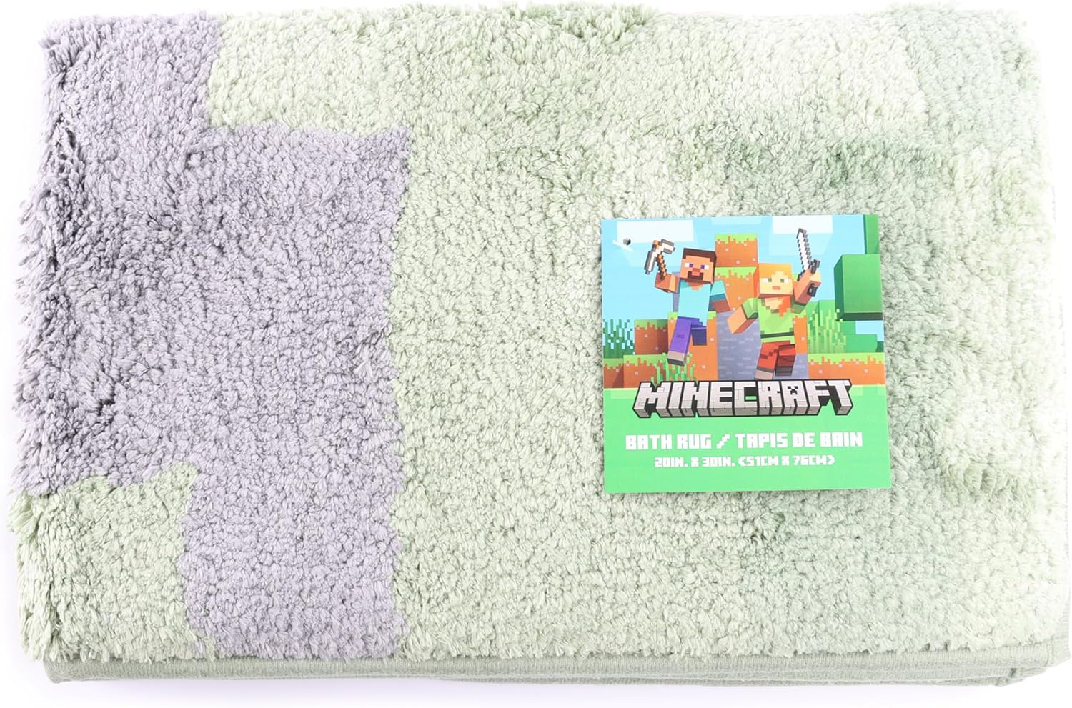 Jay Franco Minecraft Creeper Bath Rug