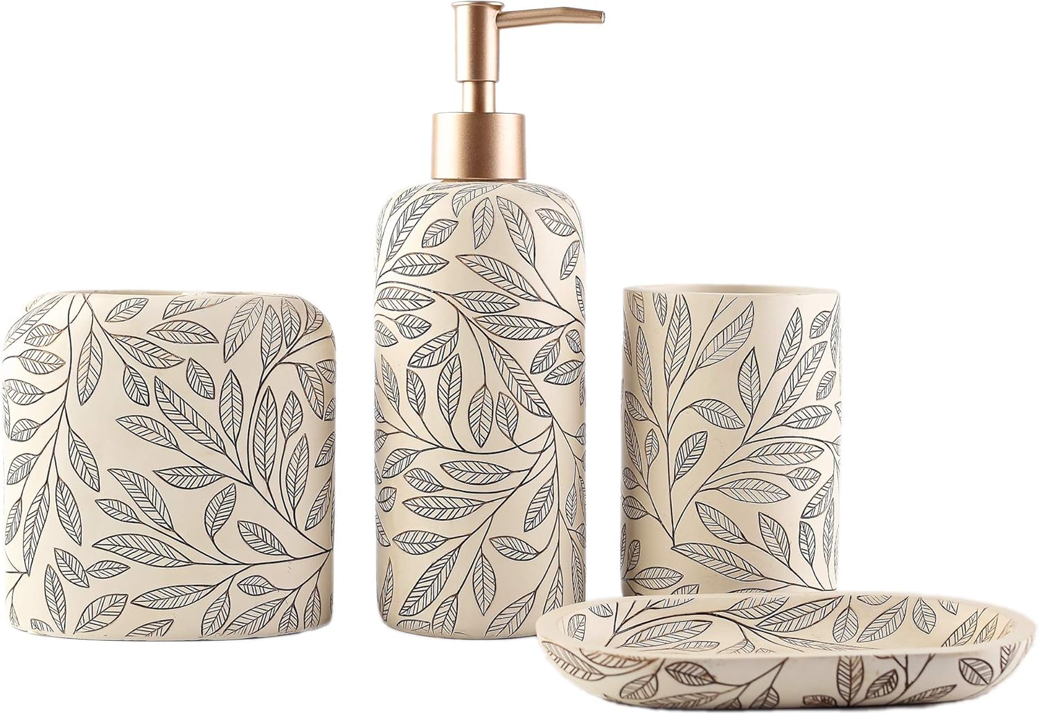 Sturdy Rustic Bathroom Set