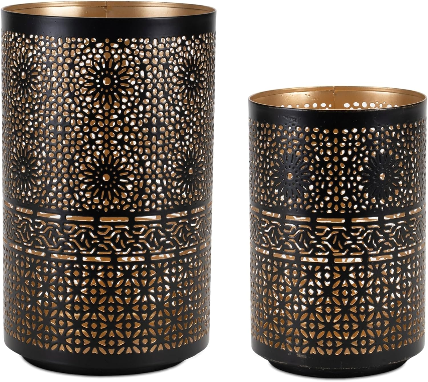Melrose Mandala Candle Holders Set of 2